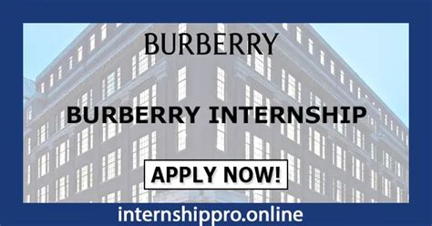 burberry summer internship 2017|burberry work experience.